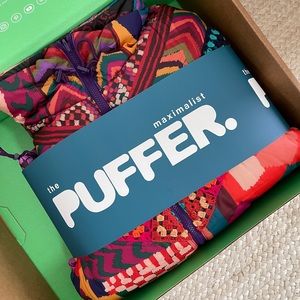 Farm Rio Reversible Puffer Jacket size SMALL. Brand new with tags!